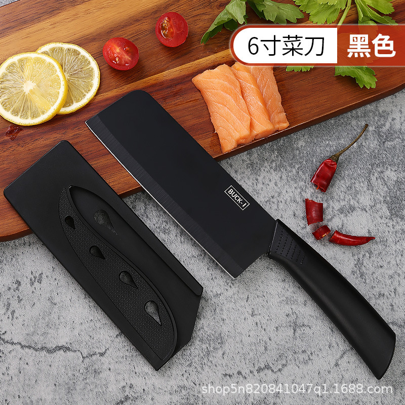 Cuchillo de cocina 2 - en - 1 cuchillo de corte de acero inoxidable agudo casero cuchillo de frutas cuchillo de cocina conjunto de herramientas