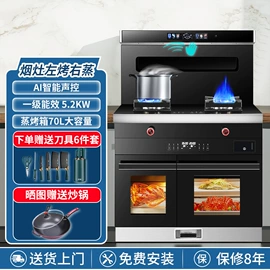 抽油烟机;燃气灶具;烟灶消套装