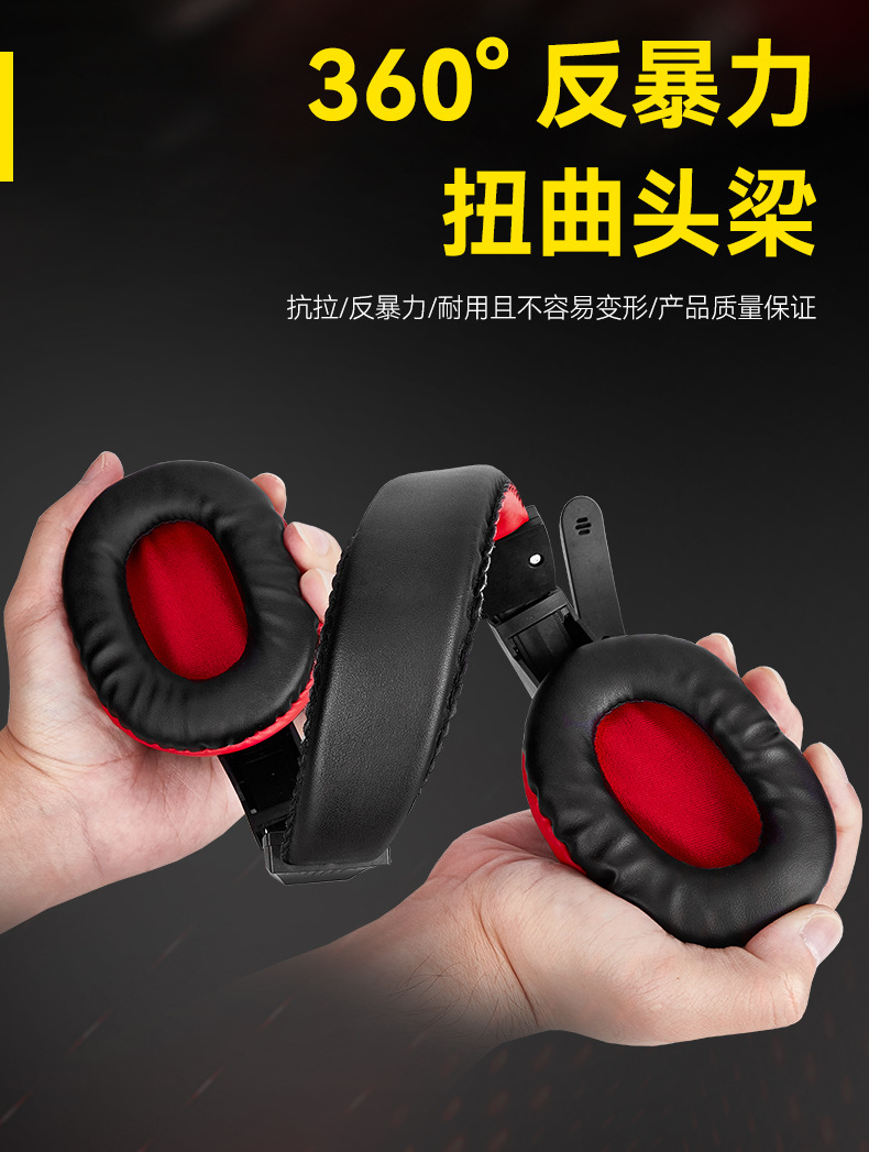 T-WOLF TF240 oyun klavyesi, mouse, kulaklık ve mouse pad seti dörtü bir arada İspanyolca versiyonu