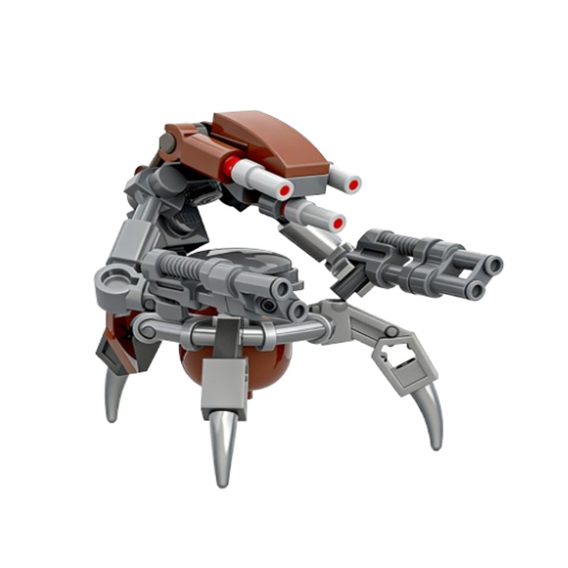 Moc Small Particle Diy Robot Educational Building Block Toy Set_voghion.com