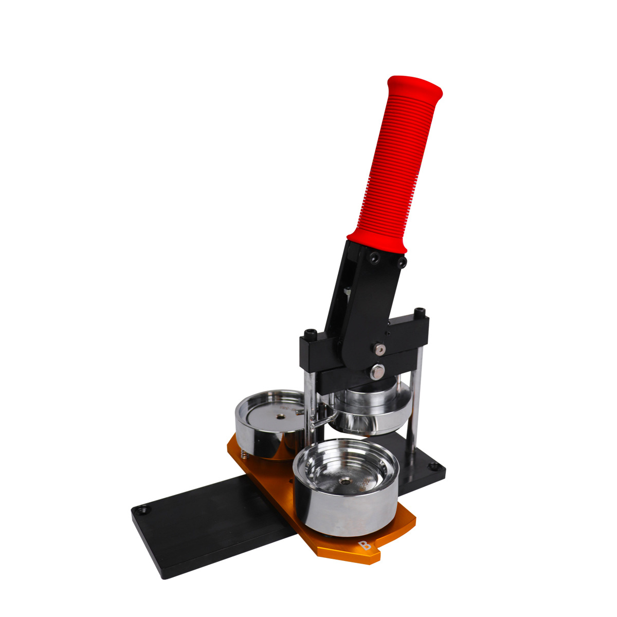 58mm máquina de insignia de metal rotativa redonda de estaño consumibles barra de espejo de insignia máquina DIY