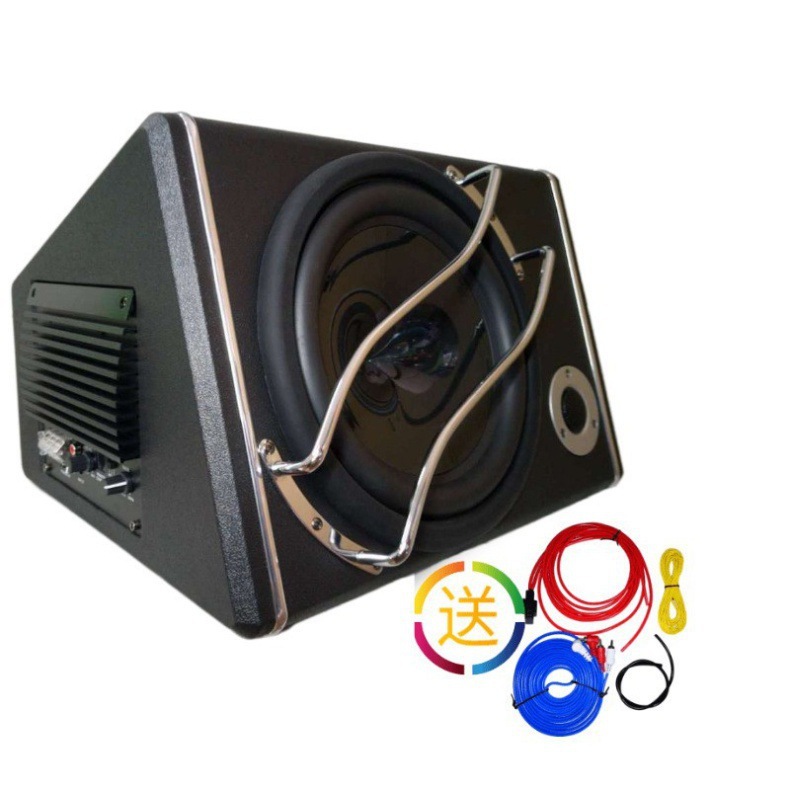 10inch High Power Car Audio Heavy Bass Car Subwoofer Trapezoidal Modified Speaker Conference Room