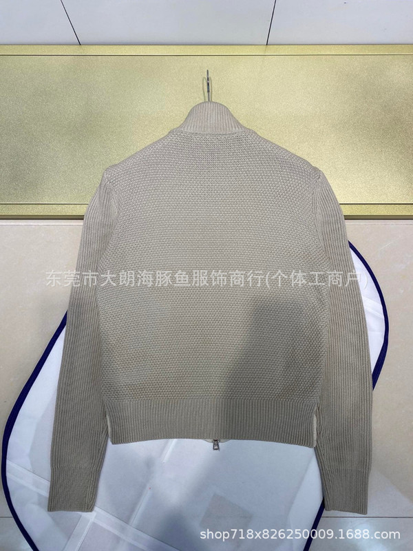 正确版 NFC芯片 M家秋冬新款立领拼接针织薄款羽绒服ins百搭夹克|undefined