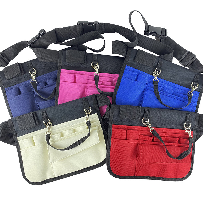 En stock transfronteriza Amazon almacenamiento enfermera bolsa kit europeo y americano enfermera cintura bolsa suministros médicos bolsa de almacenamiento