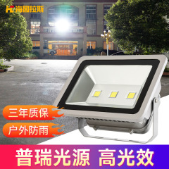 led投光灯户外球场防水招牌庭院路灯室外射灯100W50W大功率投射灯