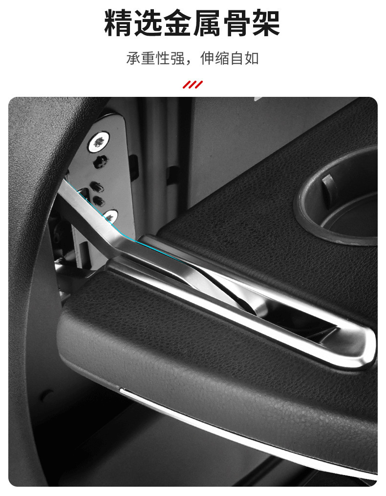 Suitable for Tesla Model 3/Y, New Model 3/Y&Yl Rear Seat Electric Table, In-Car Electric Folding Table