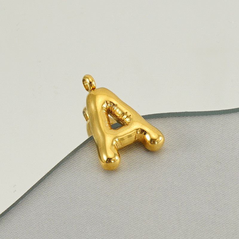 Stainless Steel Material 1 Piece Stainless Steel Letter Pendant