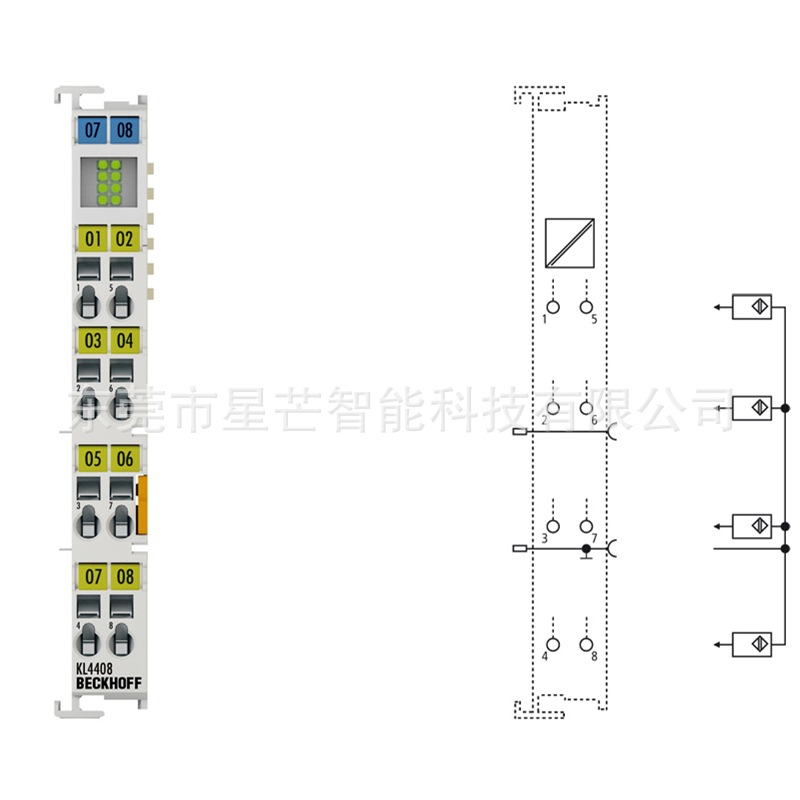倍福KL4408总线端子模块德国BECKHOFF模块KL4408全新原装现货议价
