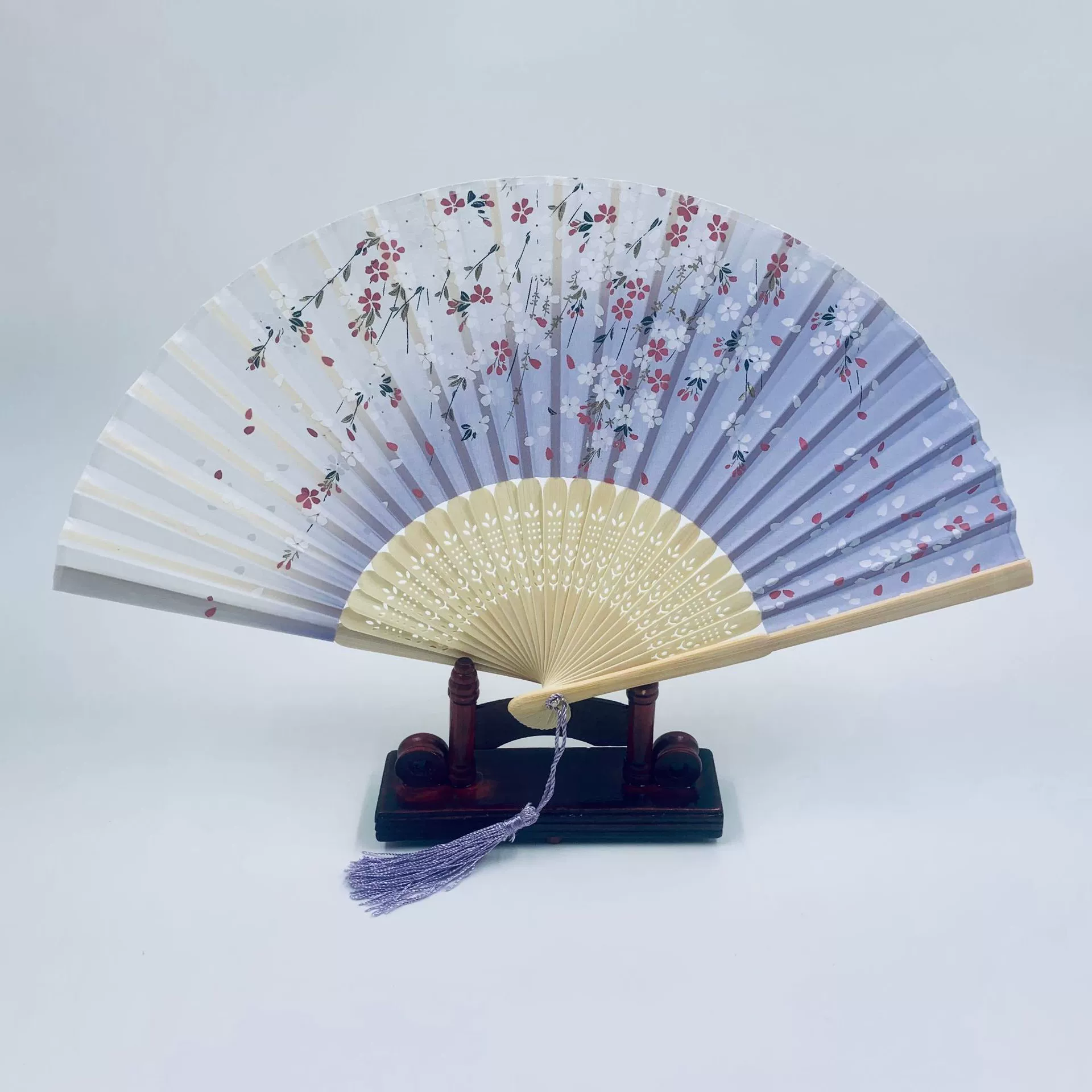Folding Hand Fan Hanfu Style, Silk-screen Print, High-definition Patterns, Fine Workmanship