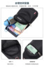 Nylon shoulder bag, chest bag, trend backpack, 2021 collection, Korean style