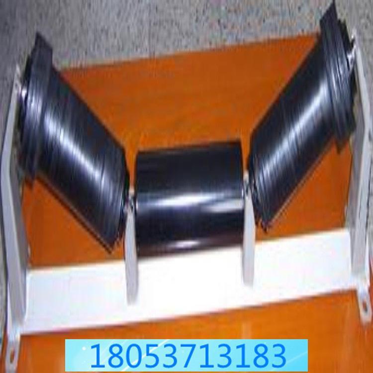 厂家供应缓冲托辊 高分子托辊 槽型输送机托辊型号