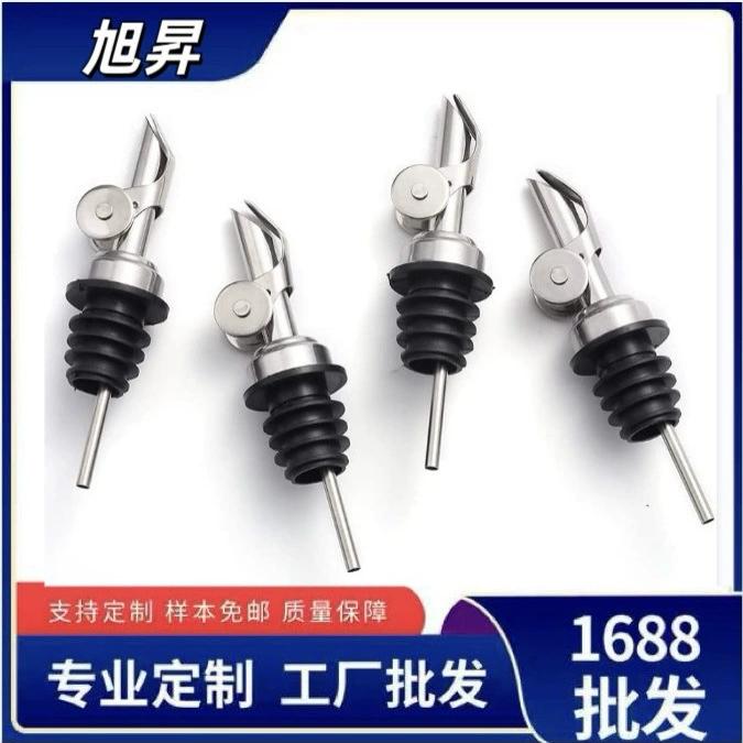 Amazon трансграничная Горячая продажа отягчающая нержавеющая сталь автоматическое открытие и закрытие винного сопла масло уксус горшок вилка гравитационный контроль