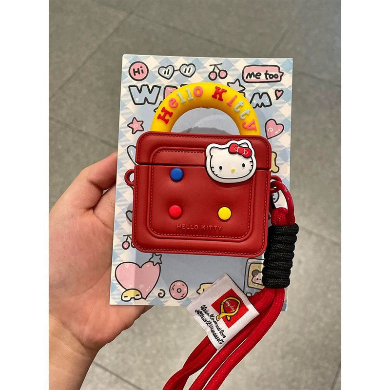 Cross-Border Leather Kt Suitable for AirPods 3 Bluetooth Silicone Headphone Case 1/2/3/4 Generation Pro 3 Headphone Box