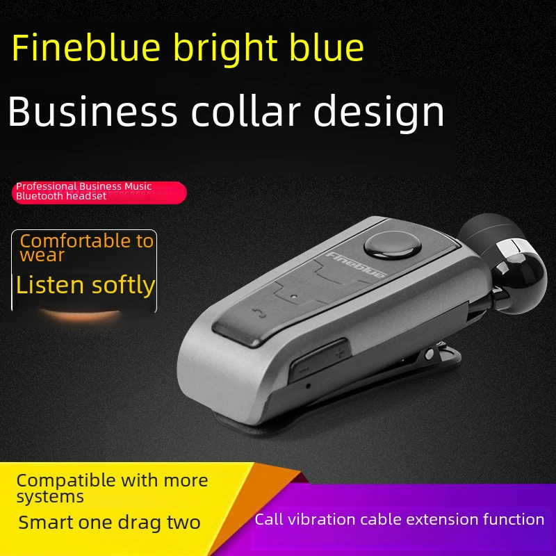Качественные клипсы F910 наушники Bluetooth с вибрацией, входящий звонок, поколение 1–2