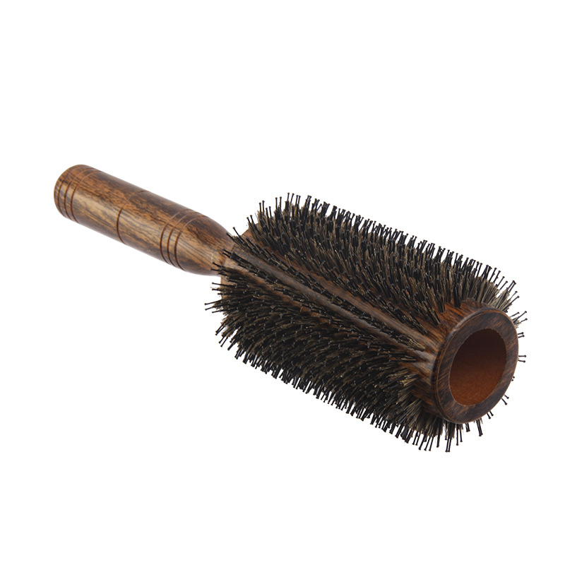 Peine rodillo de pelo extra grande peine hueco flor grande pelo soplado peine pelo onda grande forma de cabeza de onda cerdas peine del rodillo del pelo