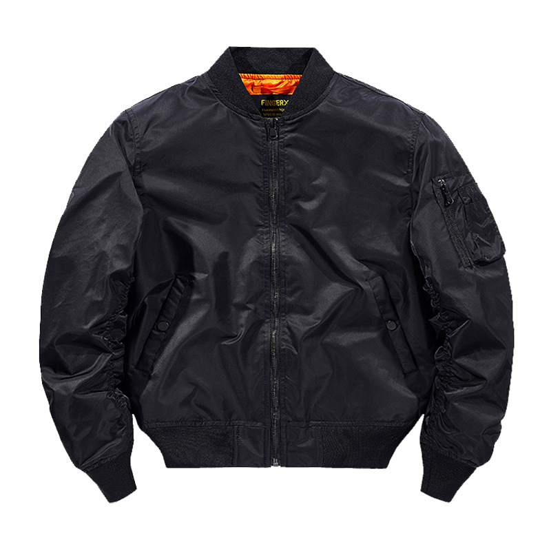 8-color jacket flight suit workwear men's spring American loose baseball uniform_voghion.com