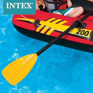 INTEX59623 paddle 122CM boat set paddle paddle rubber kayak paddle double paddle plastic pulp