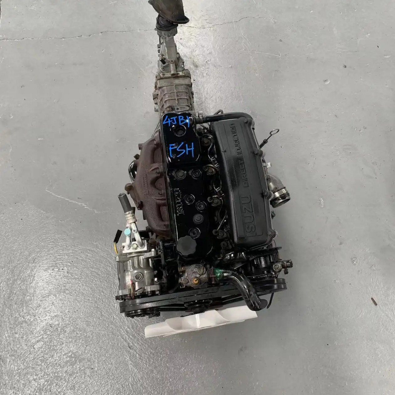 Used Engine Japan 4Jb1 Second Hand Diesel Engine Suitable for Isuzu Pickup Truck Agricultural Machinery