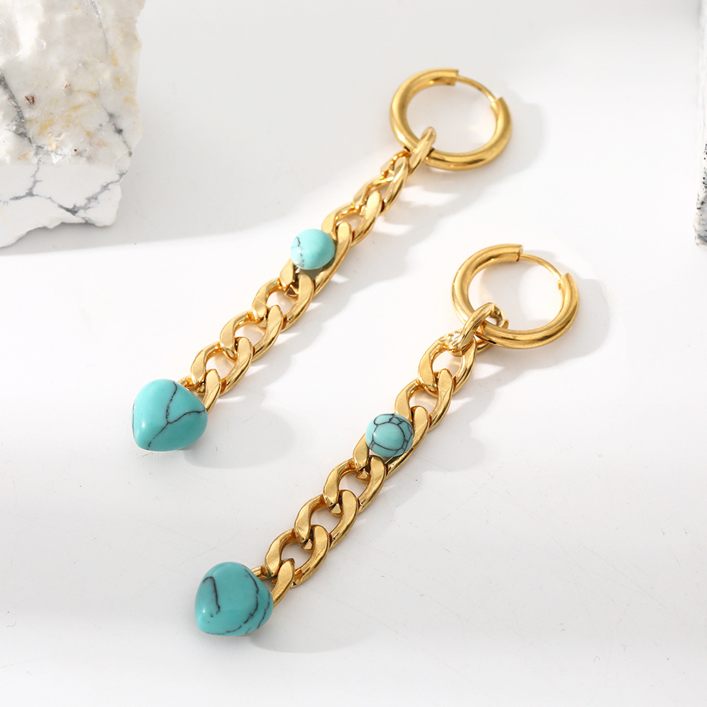 1 Piece Fashion Geometric Stainless Steel Plating Layered Necklaces_colorza_10