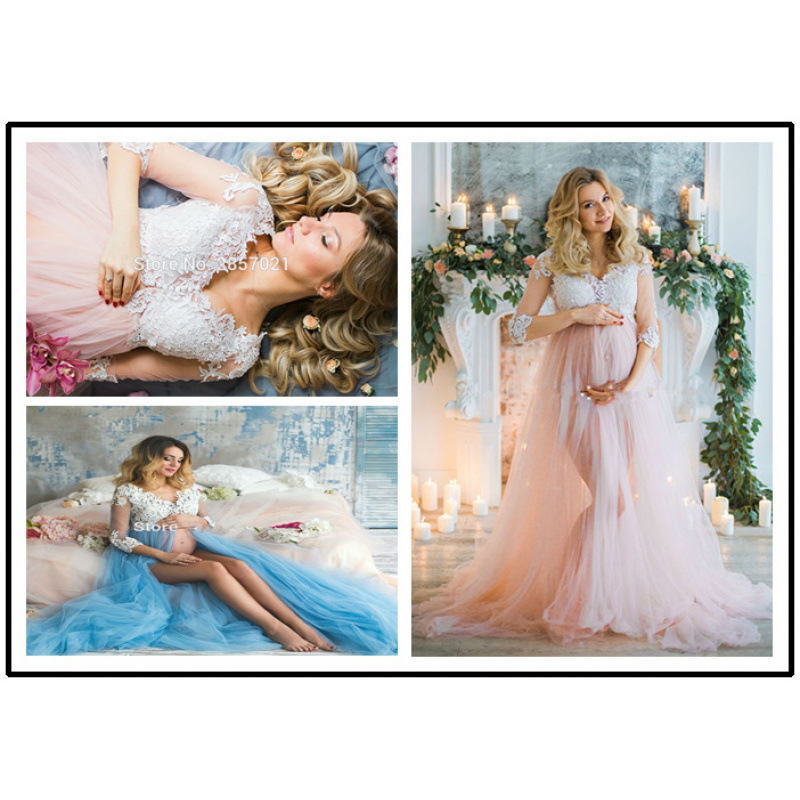 2025 Pregnant Women's Wedding Dress Art Photo Studio Wedding Photography Maternity Dress Bride Dress Wedding Lace 2025 Pregnant Women's Wedding Dress Art Photo Studio Wedding Photography Maternity Dress Bride Dress Wedding Lace