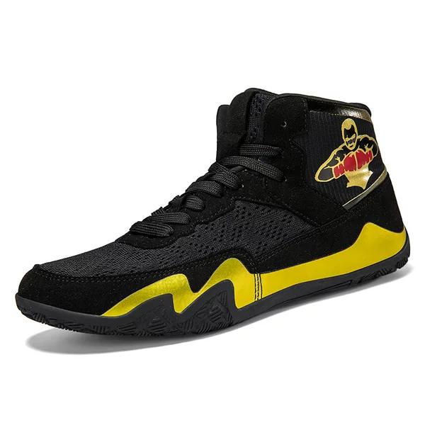 Cross-Border Supply New Boxing Shoes Sports Fighting Training Shoes Gym Weightlifting Indoor Squat Shoes