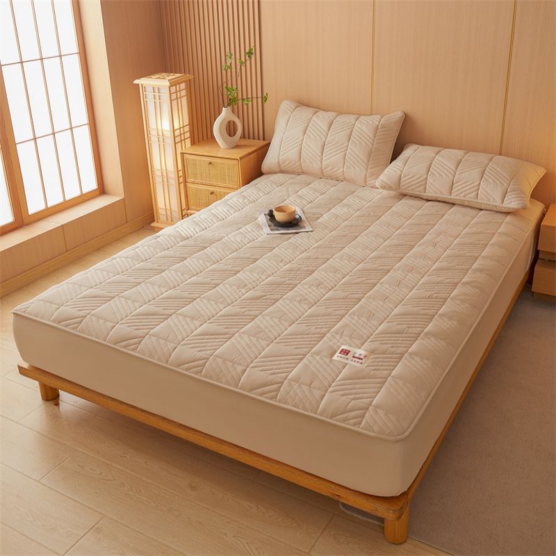 2025 nuevo estilo tipo A sábana acolchada producto único engrosamiento de la funda de la funda de la funda del colchón de la funda protectora al por mayor