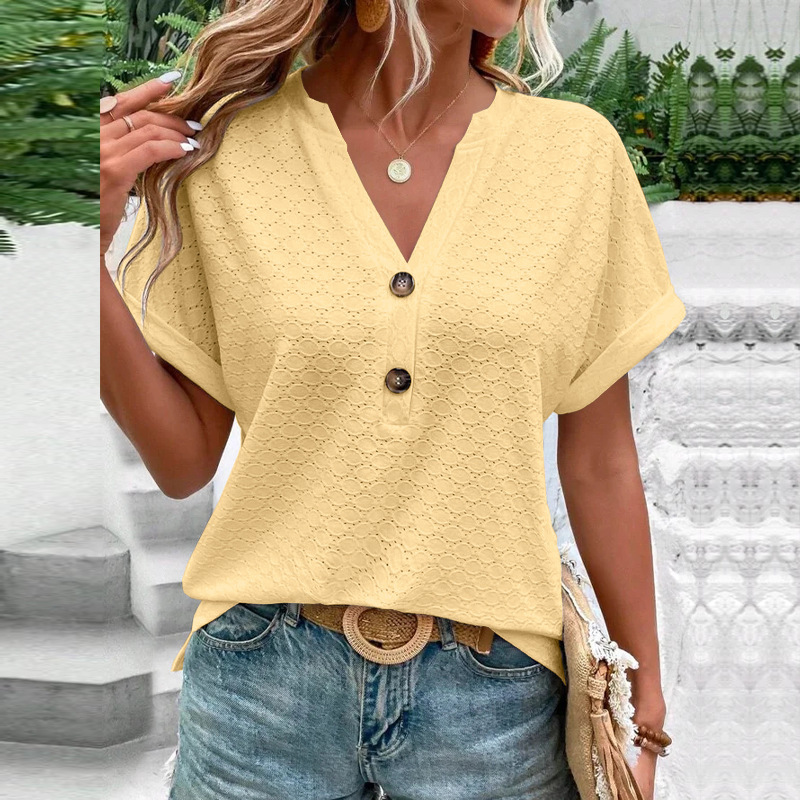 2026 Spring Summer European And American Cross-Border Independent Station New Women's Fashion Casual Solid Color_ecoleips.com