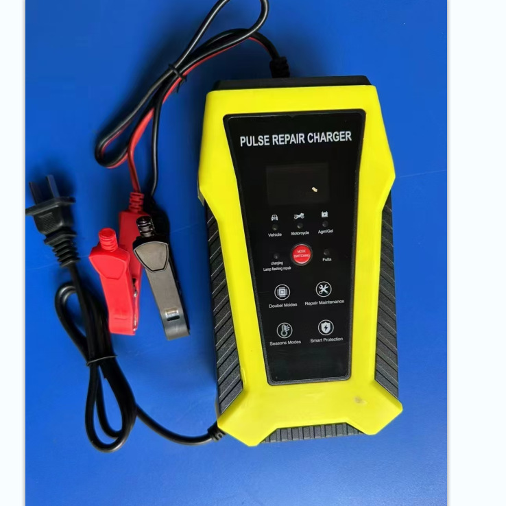 Cargador de 12V Cargador de motocicleta de coche Reparación inteligente Cargador de batería de plomo-ácido