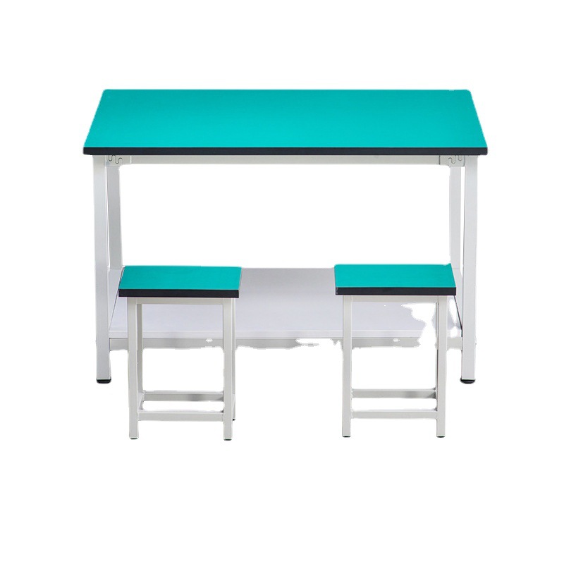 双层防静电工作桌 实验室操作台防静电桌带层板维修台台台