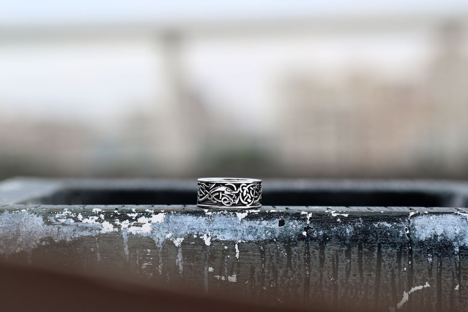 Viking Nordic Stainless Steel Ring - Image 4