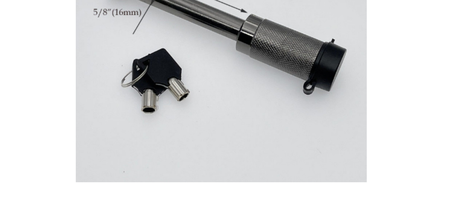 Off-road car American square latch lock rogue trailer bar arm hook ball connection fixed pin RV modification accessories