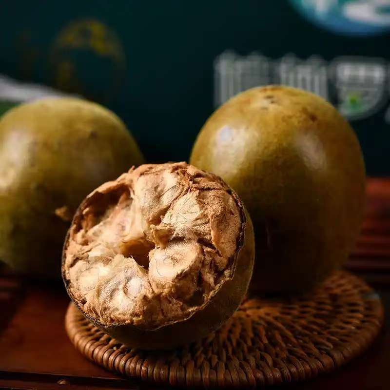 Luo Han Guo Dried Fruit (Siraitia grosvenorii) — Guangxi Monk Fruit for Herbal Tea quality and texture