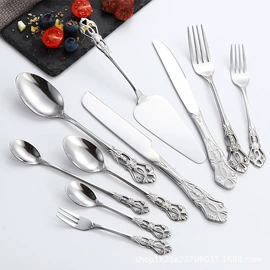 刀叉勺套装;西餐刀叉勺;勺、调羹