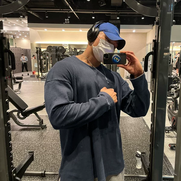 GYMKING Sports Long Sleeve Sweater Pit Strip Loose Sportswear Fitness Top Sports Leisure Running Basketball