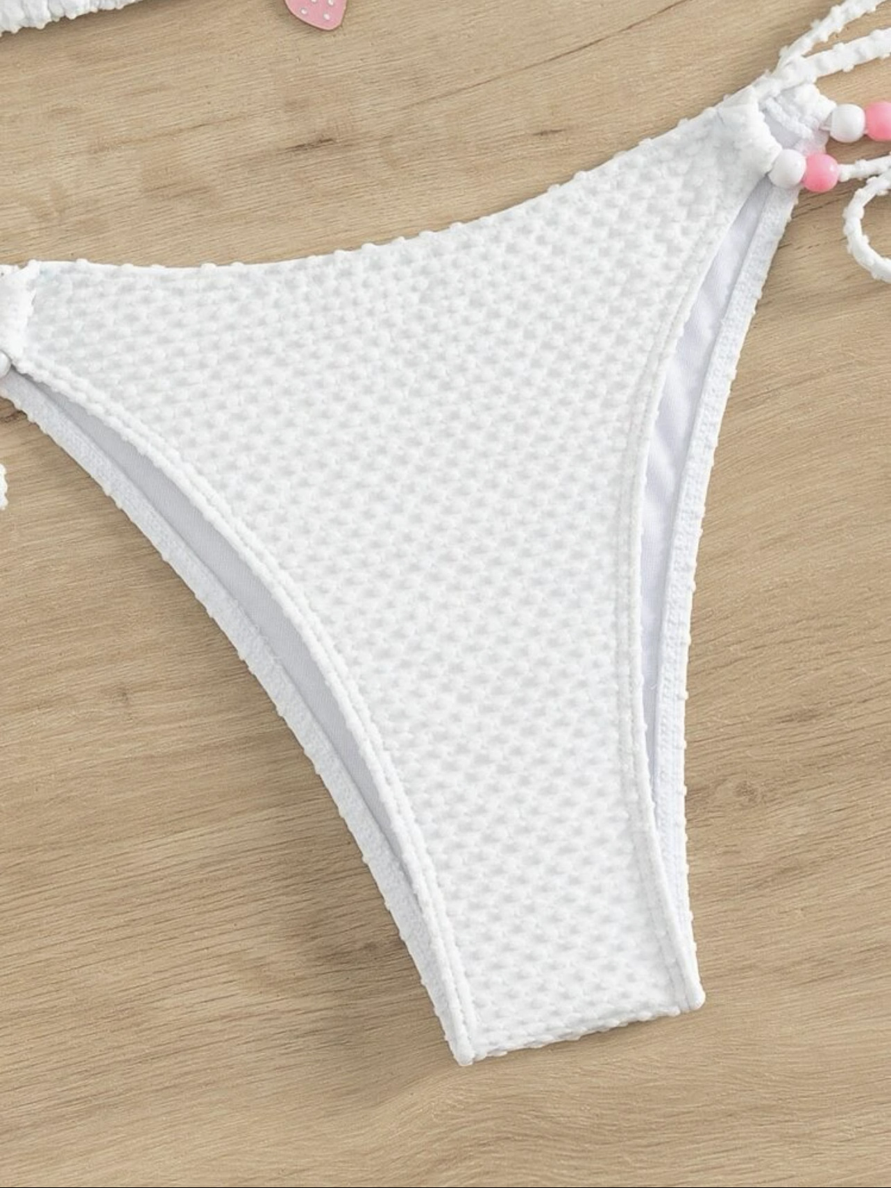 189g Weight Sexy Feel Of Sensation Mid Waist Panties Waist Bikini Panties Style Bralette Bra Category Polyester Fabric Type 2 Pieces Set Quantity Swimming Pool, Beach Occasion Solid Color Pattern Women's Gender Women's Solid Color 2 Pieces Set Bikinis Swimwear 10