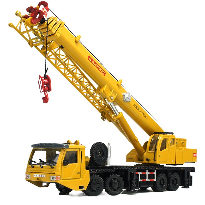 Kaidiwei Alloy Vehículo de ingeniería Modelo Excavadora Camión de bomberos Carretilla elevadora Juguete para niños Coche Suministro directo transfronterizo al por mayor