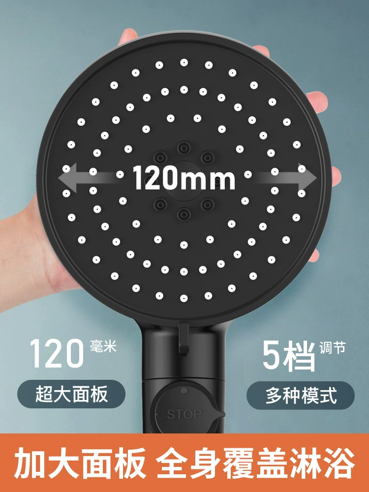 Universal spray, matte black handheld helmet, set