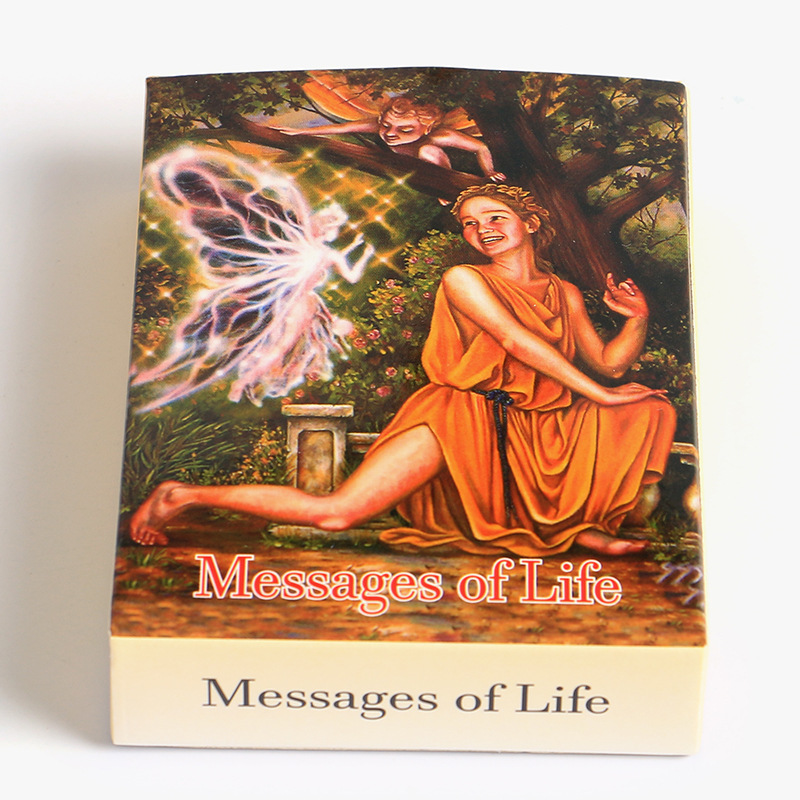 Cartas oráculo messages of life jogo de cartas para jogos de tabuleiro_voghion.com