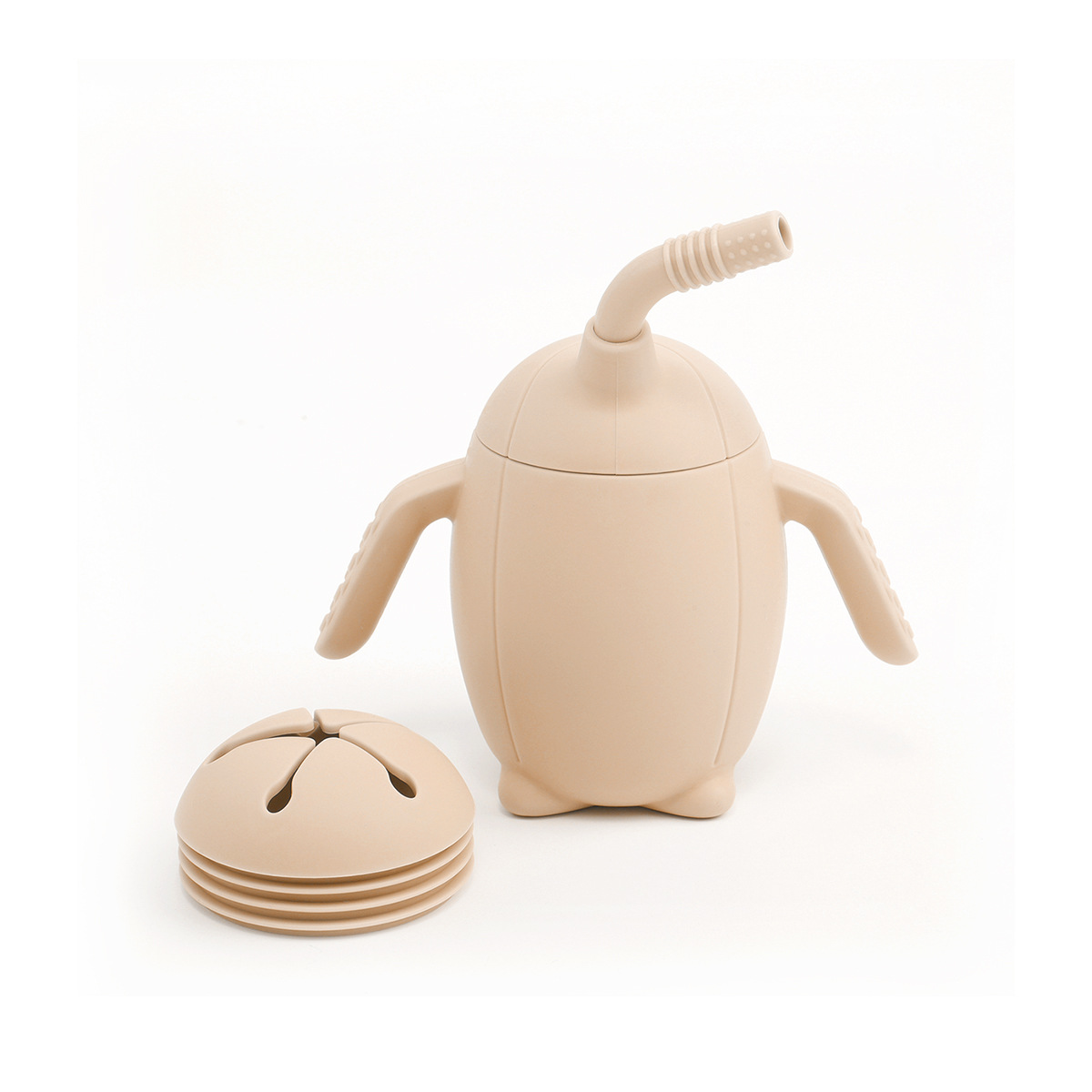 Aprender a beber tazas bebés de agua de 6 meses bebés bebés bebés tazas de leche pingüinos bocadillos tazas de paja tazas de agua transfronterizas