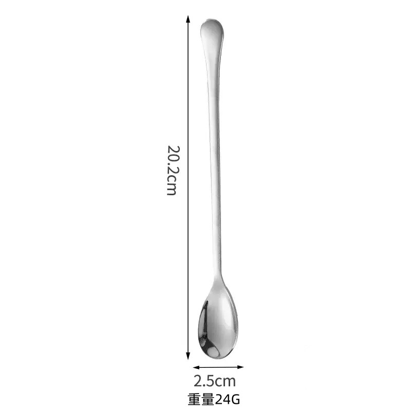 Stainless Steel Dessert Coffee Spoon And Mooncake Fork Set_voghion.com