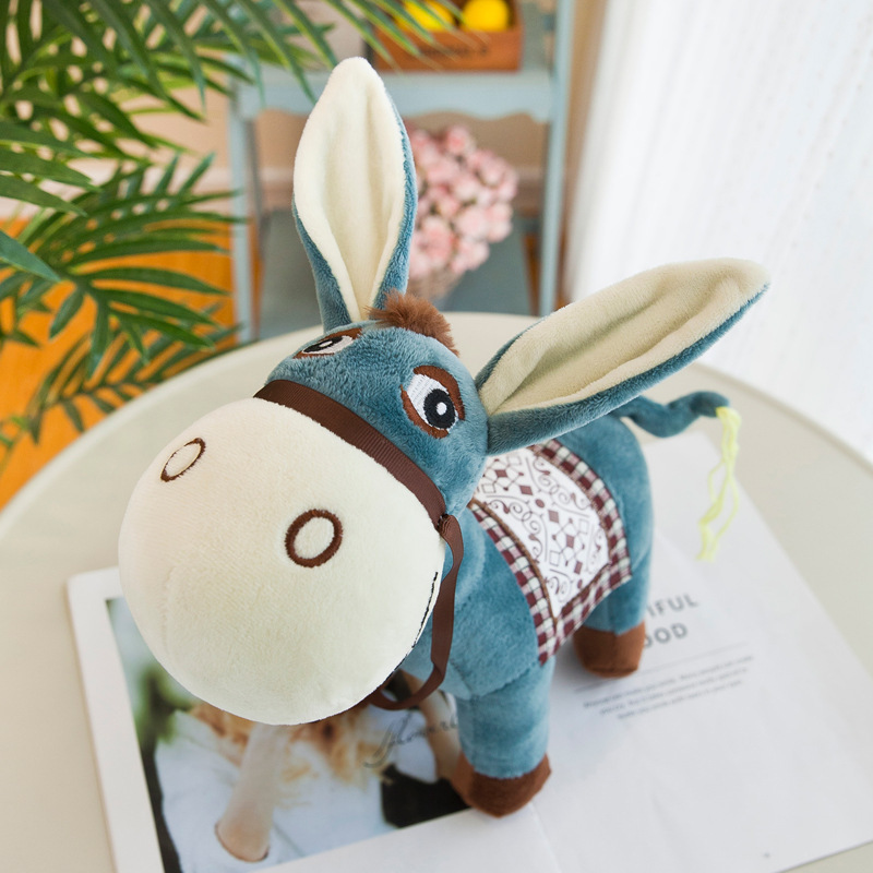 かわいいロバのぬいぐるみ、子供向けのホリデーギフト、卸売装飾品、ぬいぐるみメーカー卸売|undefined