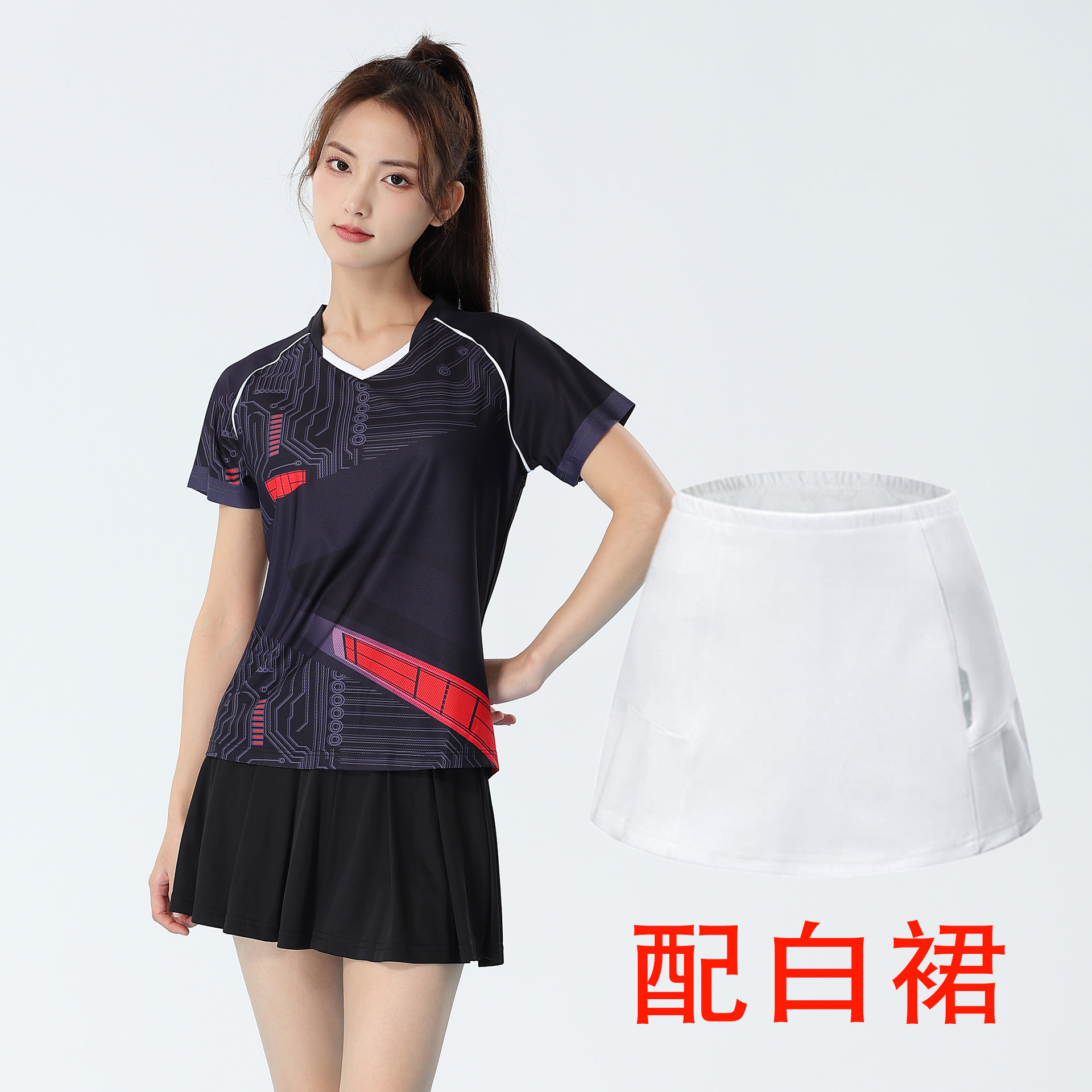 [Fábrica directa] nuevo bádminton para adultos, ropa de tenis de mesa transpirable, ropa de tenis personalizada