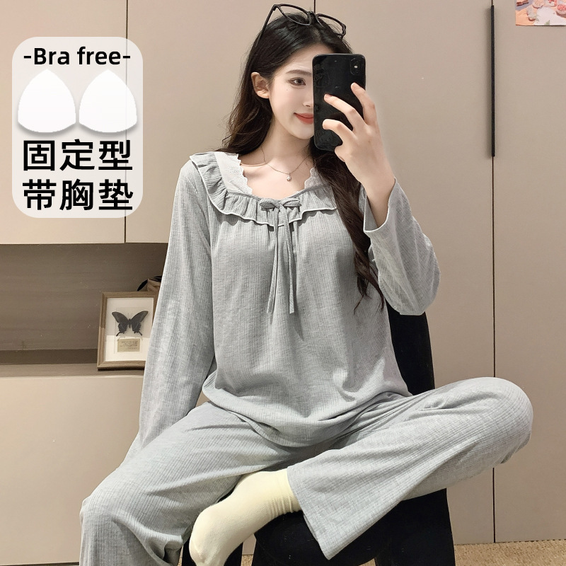 f-가슴 패드 포함 M340 그레이