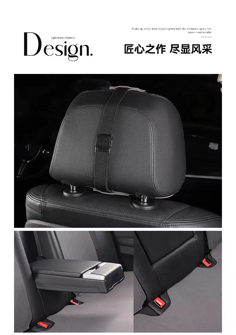 New Small Waist Car Seat Cushion Universal Seat Summer Breathable Seat Cushion Seat Cover Ultra-Thin Cross-Border E-Commerce Direct Supply