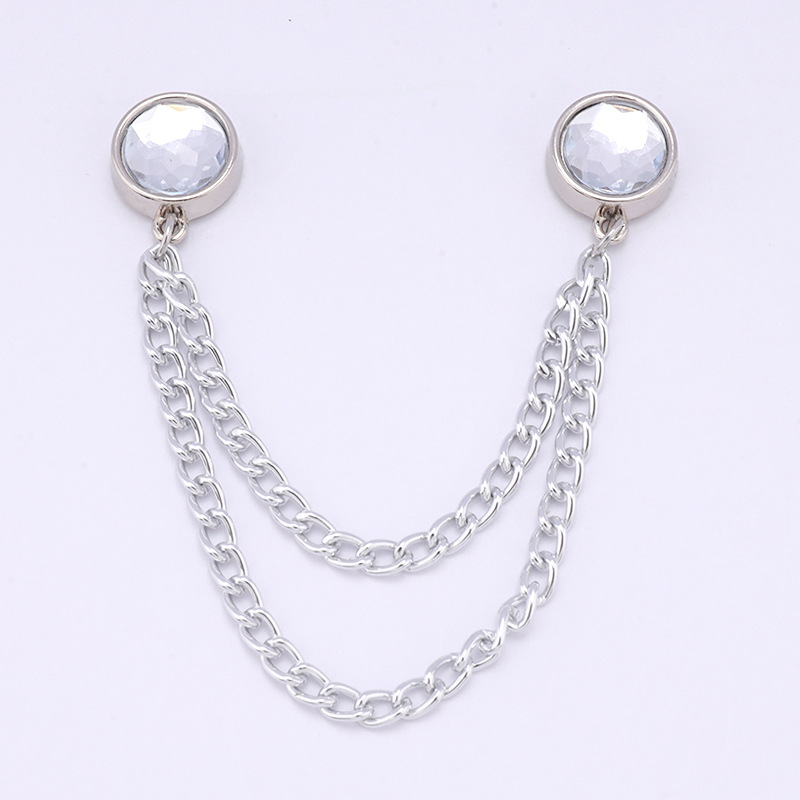 チェーンの磁気はズボンの足を引きずることを防ぎます。金属の磁気は袖口を固定します。