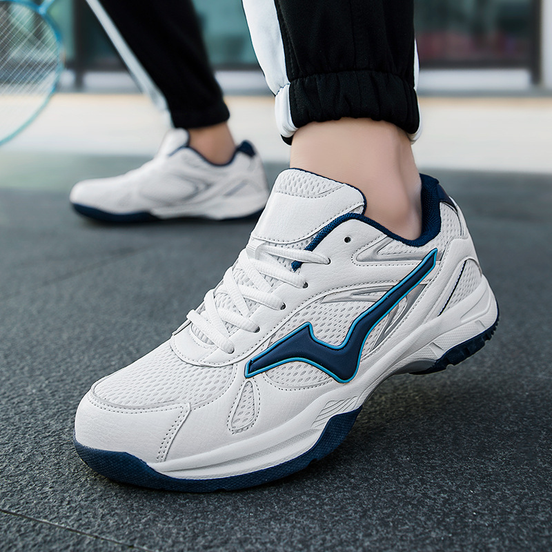 Zapatos de bádminton para hombres y mujeres tenis profesional plumas de bádminton profesional ultraligero zapatos de entrenamiento de tenis al por mayor