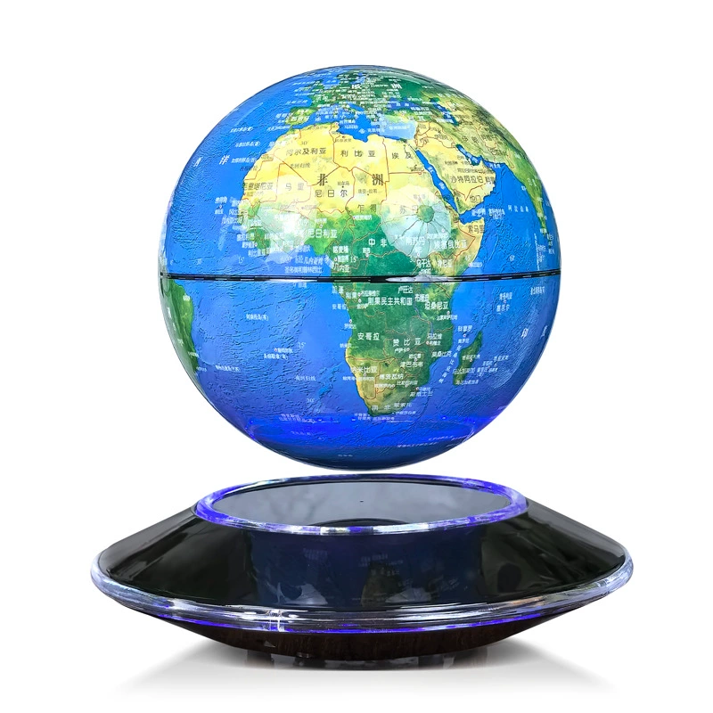 Smart round table lightweight magnetic levitation with light, 6 inches, augmented reality, early education, Birthday gift