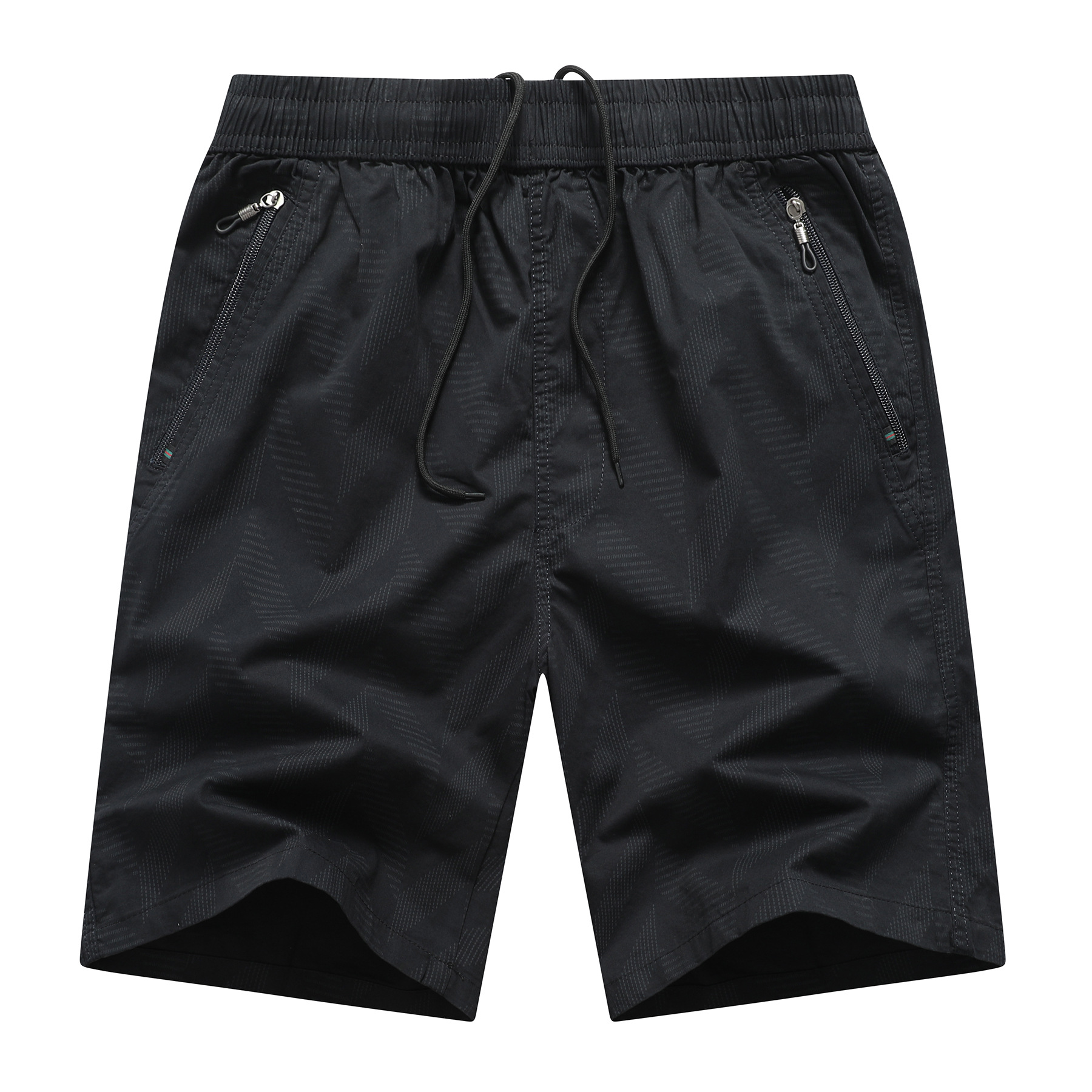 Shorts Men's 100 Cotton Summer Loose Straight Casual Cotton Five-point Pants Multi-bag Workwear Sports Workwear 5 points