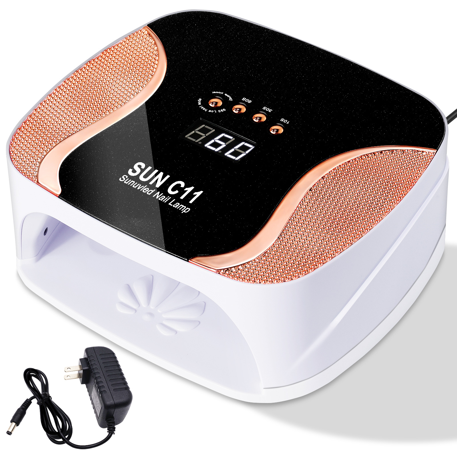 Nueva lámpara de uñas 308W lámpara de parrilla de uñas de alta potencia lámpara de fototerapia UV pegamento de esmalte de uñas de secado rápido máquina de fototerapia de uñas transfronteriza