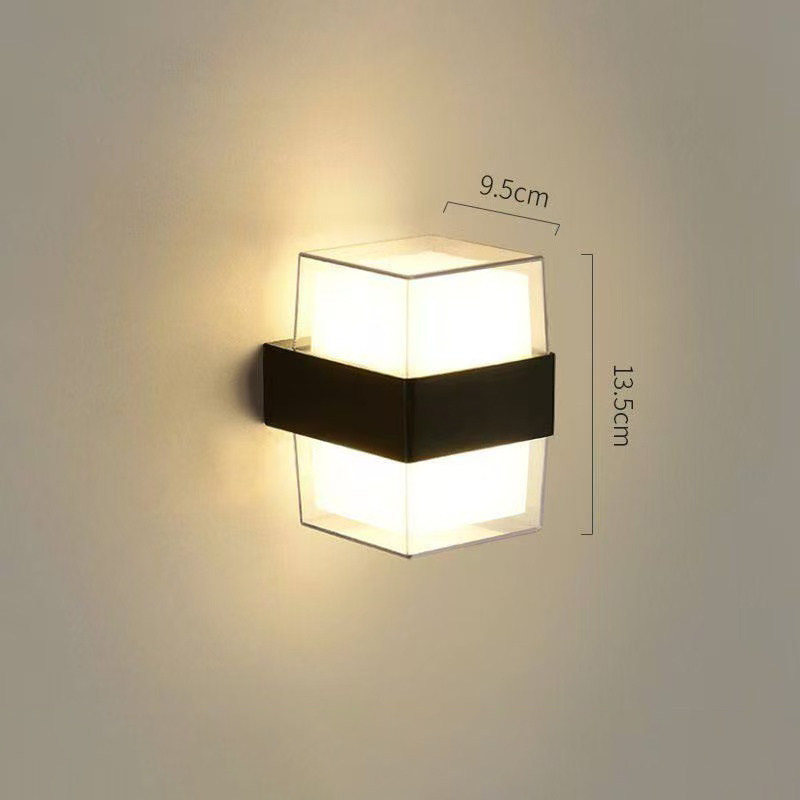 Doble cabeza - Cuadrado - 10W - Luz caliente